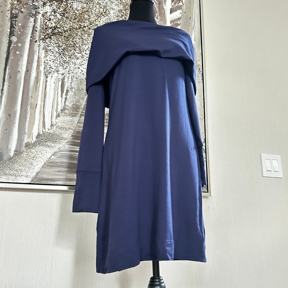 Lilly Pulitzer Navy Blue Womens One Shoulder‎ Belinda Dress - Size Small - Picture 5 of 9